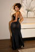 High Shine Mermaid Halter Dress